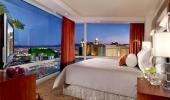 ARIA Resort and Casino at CityCenter Hotel Guest Bedroom with Strip View ARIA Resort and Casino at CityCenter Hotel Guest Bedroom with Strip View