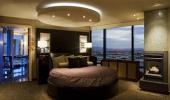 The Palms Casino Resort Hotel Guest Bedroom with View