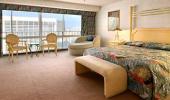Ballys Las Vegas Hotel Guest Bedroom with Strip View