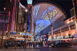 Freemont Street Experience Las Vegas NV