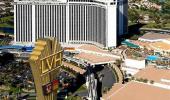 Aerial View of LVH Las Vegas Hotel and Casino