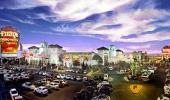 Fiesta Rancho Hotel and Casino Front Entrance and Parking Lot