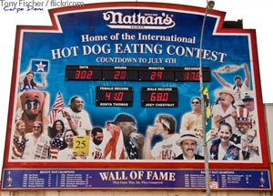 Nathans Famous Hot Dog Contest Las Vegas NV